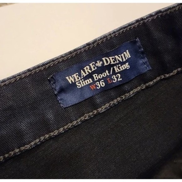 Buffalo David Bitton Slim Bootcut Jeans - 36x32 - Picture 7 of 8